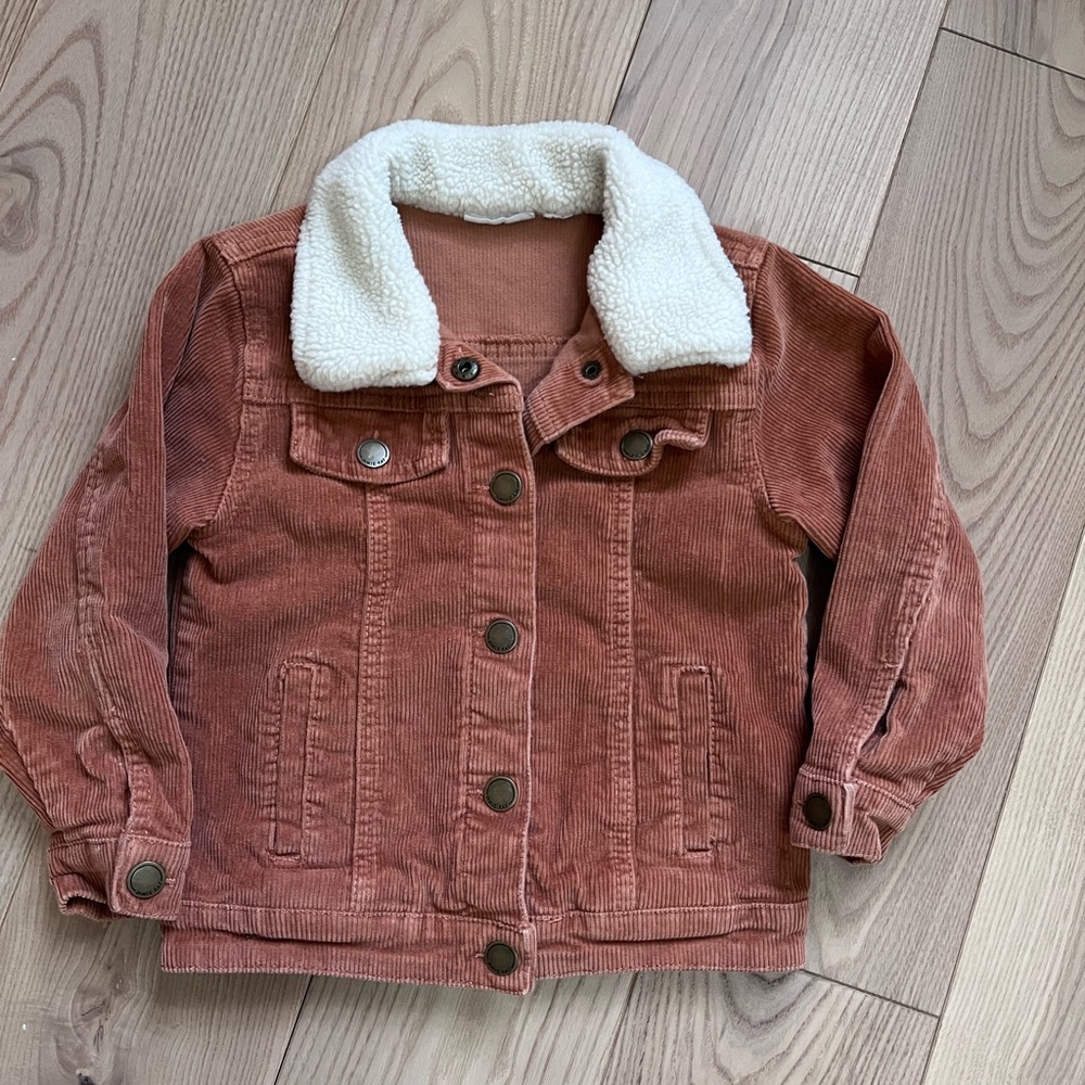 Jamie Kay Will cord jacket - tawny